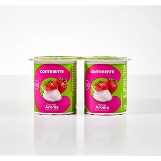 Iogurte Aroma Morango Continente (emb. 125 gr)