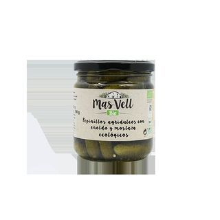 Pepinillos Agridulces Mas Vell Eco 190 Gr.