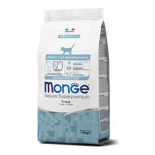Monge natural superpremium kitten con trota 1.5kg