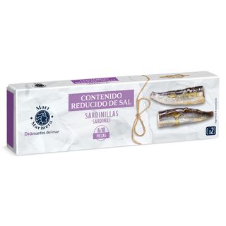Sardinillas En Aceite De Oliva Reducido En Sal Dia Mari Marinera Lata 2 X 65 G