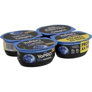 Yogur De Proteína Con Arándanos Yopro, Pack 4X120 G (26429688)