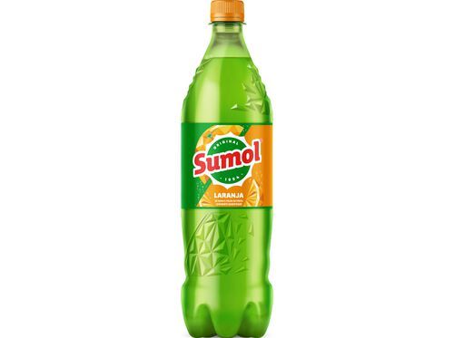 REFRIGERANTE C/GAS SUMOL LARANJA 1L