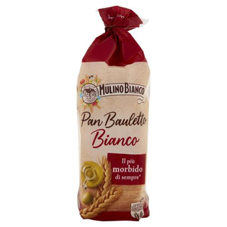 Mulino Bianco Pan Bauletto Bianco Pane Ideale Per Panini 400G - 187757