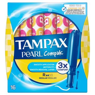 Compak Pearl Super Plus Tampones - Tampax - 16 unidades 4015400690498