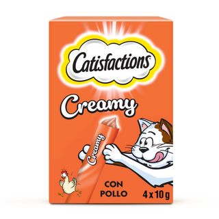 Catisfactions Creamy con Pollo 4x10g