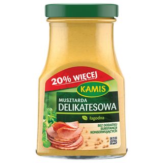 Kamis Musztarda delikatesowa, 185 g