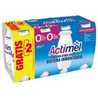 Yogur Líquido Actimel L.Casei Desnatado Danone 6X100 Ml. (3029220)