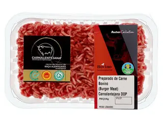 BOVINO CARNALENTEJANA DOP PREPARADO DE CARNE PICADA AUCHAN CULTIVAMOS O BOM 400GR