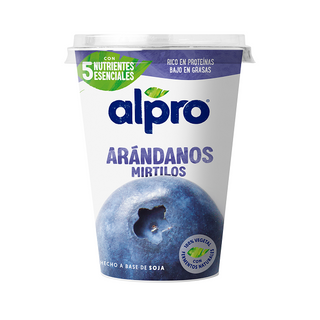 Alpro Yogur Vegetal Sabor Arándanos 400 G