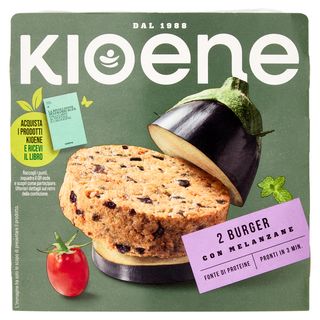Kioene Burger Vegatale Alle Melanzane 200 G
