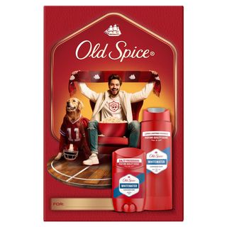 Old Spice zestaw Base Sportfan: Deo stick 50 ml + Żel pod prysznic 250 ml