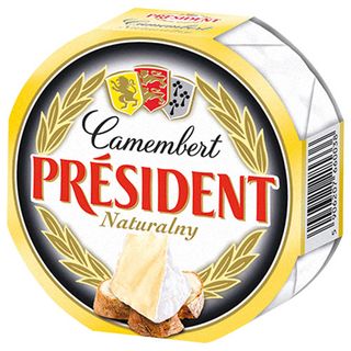 Président Ser pleśniowy Camembert naturalny, 120 g