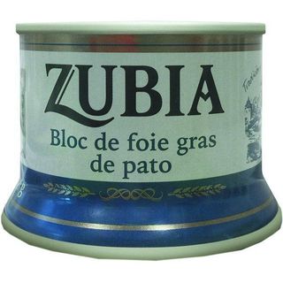 Bloc De Foie De Pato Zubia, Lata 130 G (659656)