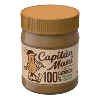 Capitán Maní Crema de Cacahuetes 100% 340g