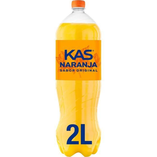 Refresco De Naranja Kas, Botella 2 Litros