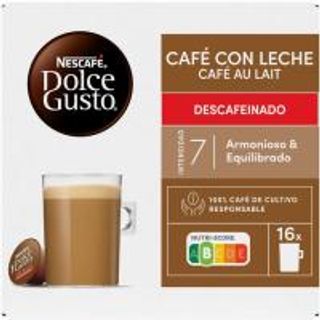 Café Con Leche Descafeinado Nescafe Dolce Gusto 16 Cápsulas (18732032)