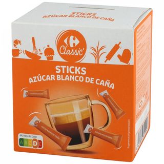Azúcar Blanco Carrefour Sticks 50x6 Gr.