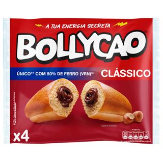 Bolo com Recheio de Chocolate Bollycao (emb. 228 gr (4 un))