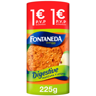 Galleta Digestive Manzana 225Gr.