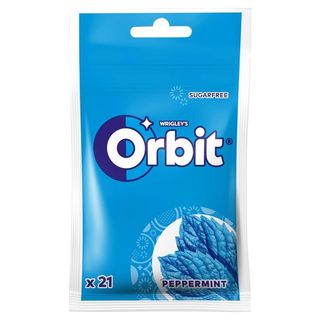 Orbit Peppermint Bezcukrowa guma do żucia 29 g (21 sztuk)