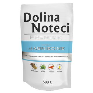Dolina Noteci Karma dla psa bogata w jagnięcinę, 500 g