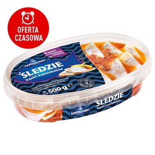 Śledzie, 500 g: po kaszubsku