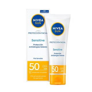 Nivea Protección Facial Sensitive Spf 50 1453898 50Ml