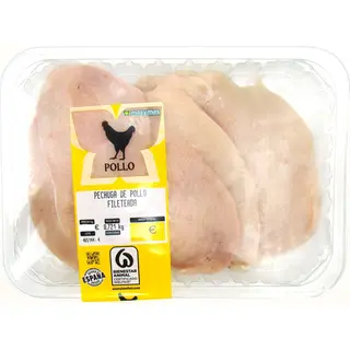 Filetes Pechuga Pollo (600 G Por Bandeja Aprox.)