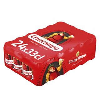 Cerveza Cruzcampo Lata P24X33Cl
