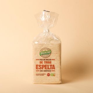 Pa De Motlle Elaborat Amb Farina D'Espelta Sense Crosta Biocop - 300 G