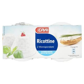 Ricottine Crai G100x2 Gr 200