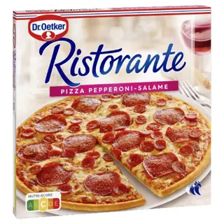 Pizza de Pepperoni e Salame Ristorante (emb. 337 gr)