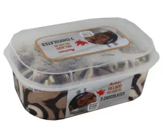 Granel Tres Chocolates Auchan 900Ml 480G[ 6