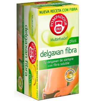 Infusión Pompadour Delgaxan Fibra Plus 20 Uds.