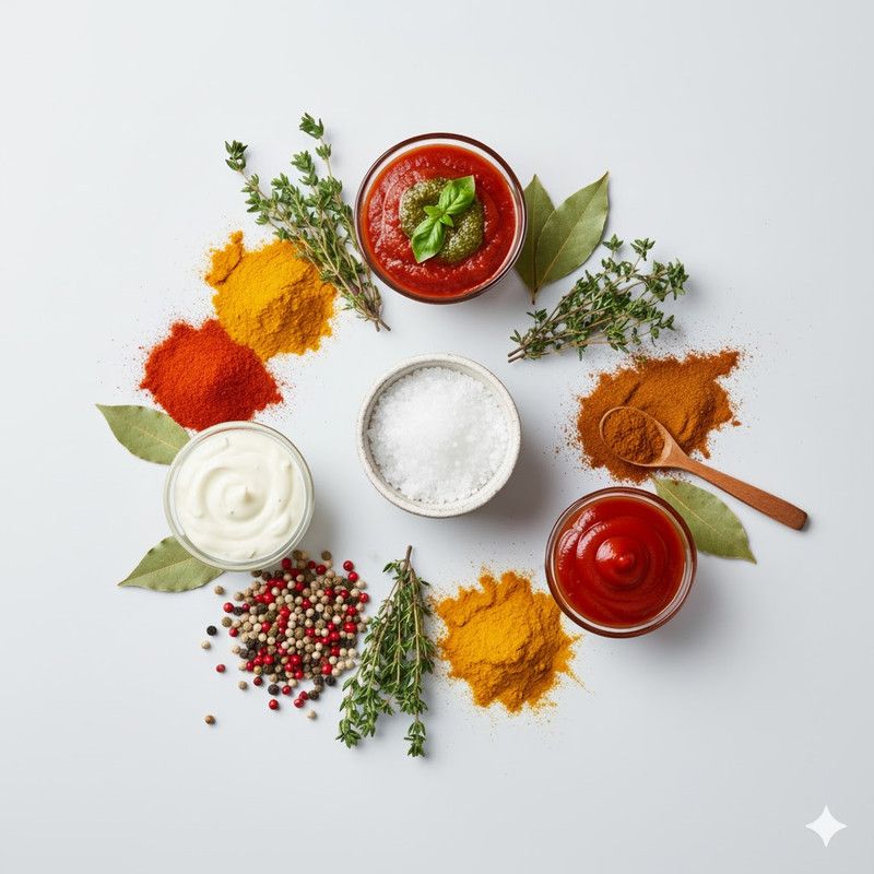 Sale, spezie e salse