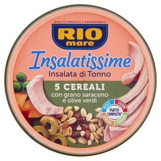 Rio mare Insalatissime Insalata di Tonno 5 Cereali con grano saraceno e olive verdi 200 g