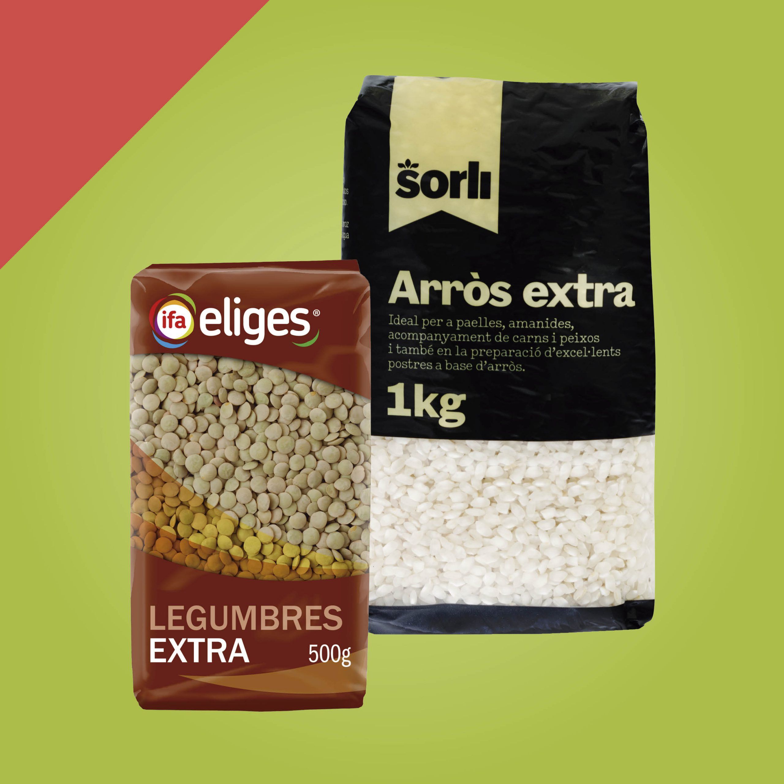 Arroz, Quinoa y Legumbres Secos