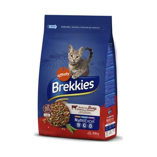 Alimento Gatos Receta Con Buey Brekkies 3,5 Kg 285866 (285866)