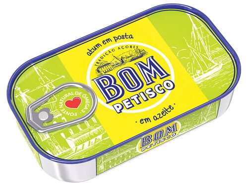 ATUM EM AZEITE BOM PETISCO 120(78)G