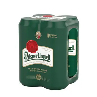 Pilsner Urquell Birra Lattina 4x50cl