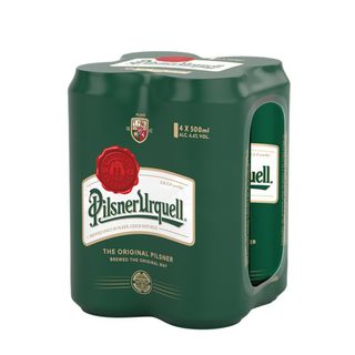 Pilsner Urquell Birra Lattina 4x50cl