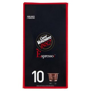 Caffè Vergnano 1882 Èspresso1882 Cremoso 10 Capsule Compatibili Nespresso* 50 g