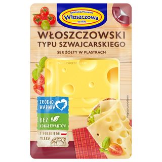 Włoszczowa Ser włoszczowski plastry, 400 g
