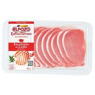 Lomo De Cerdo Original Extratiernos Elpozo Bandeja 300 G