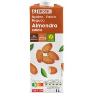Bebida De Almendra Con Calcio Eroski, Brik 1 L. (24637514)