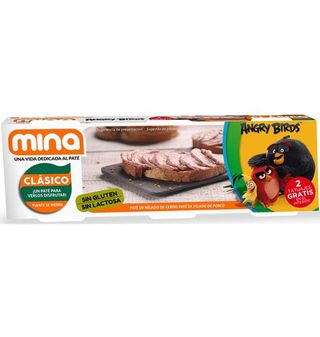 Paté Mina Pack 3 Uds.