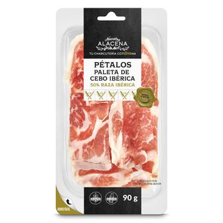 Pétalos Paleta De Cebo Ibérica 50% Nuestra Alacena De Dia Sobre 90 G