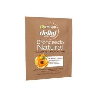 Delial Toallita Autobronceadora - Garnier - 1 unidad 3600540693006
