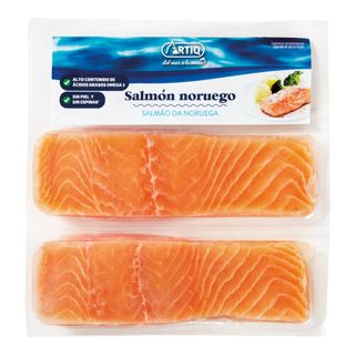 Salmon Lomo Sin Piel Artiq 2X125Gr