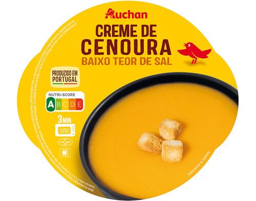 CREME DE CENOURA AUCHAN 400G